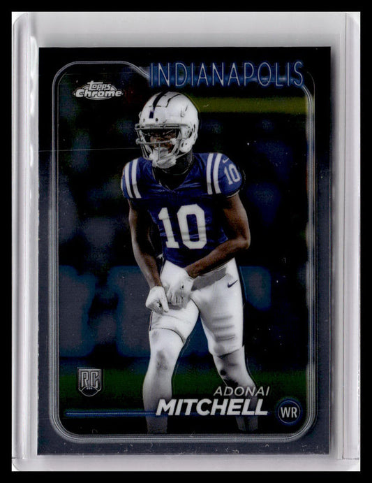2024 Topps Chrome #210 Adonai Mitchell
