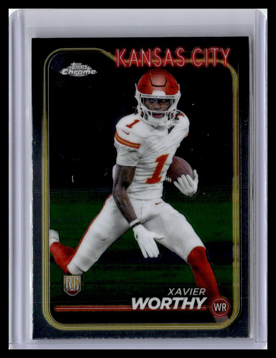 2024 Topps Chrome #208 Xavier Worthy