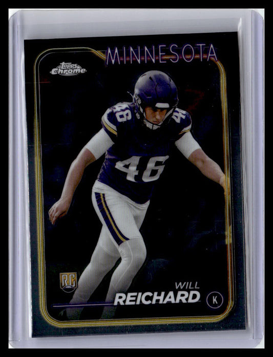 2024 Topps Chrome #277 Will Reichard