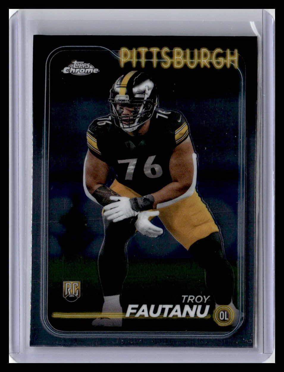 2024 Topps Chrome #295 Troy Fautanu