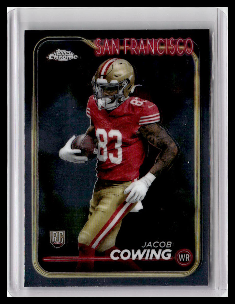 2024 Topps Chrome #285 Jacob Cowing