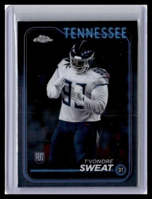 2024 Topps Chrome #266 T'Vondre Sweat