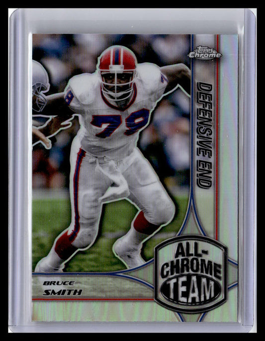2024 Topps Chrome #ACT-13 Bruce Smith All-Chrome Team Refractor