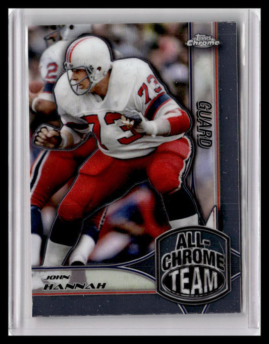 2024 Topps Chrome #ACT-9 John Hannah All-Chrome Team