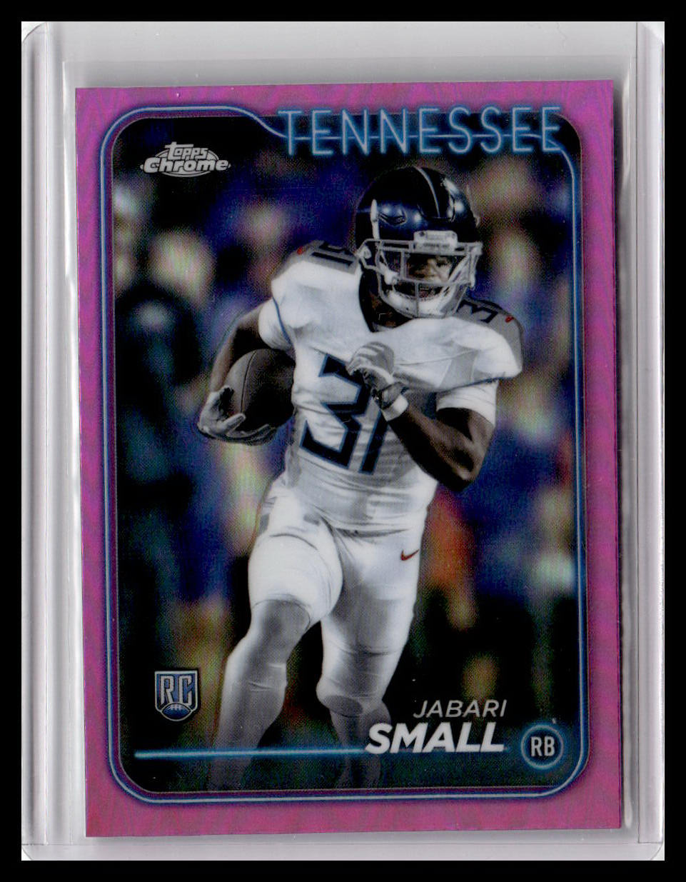 2024 Topps Chrome #275 Jabari Small Pink Refractor
