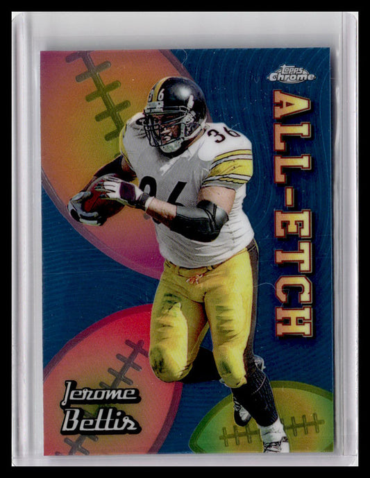 2024 Topps Chrome #CAE-JB Jerome Bettis Chrome All-Etch Lazer Refractor