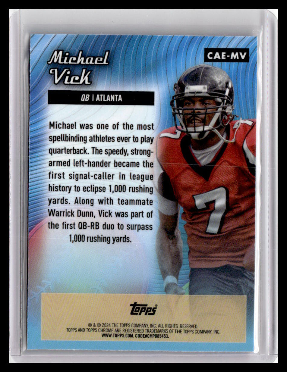 2024 Topps Chrome #CAE-MV Michael Vick Chrome All-Etch
