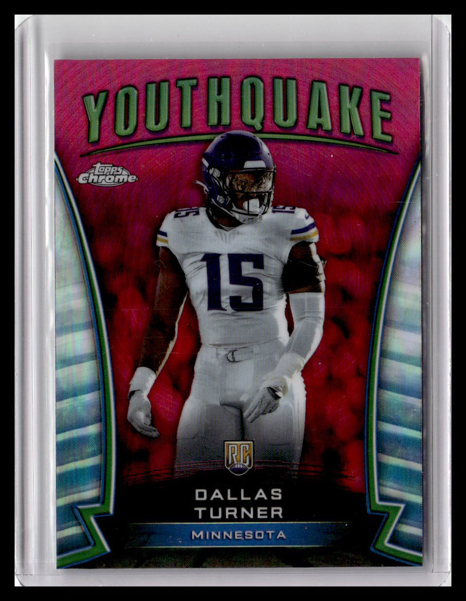 2024 Topps Chrome #Y-6 Dallas Turner Youthquake