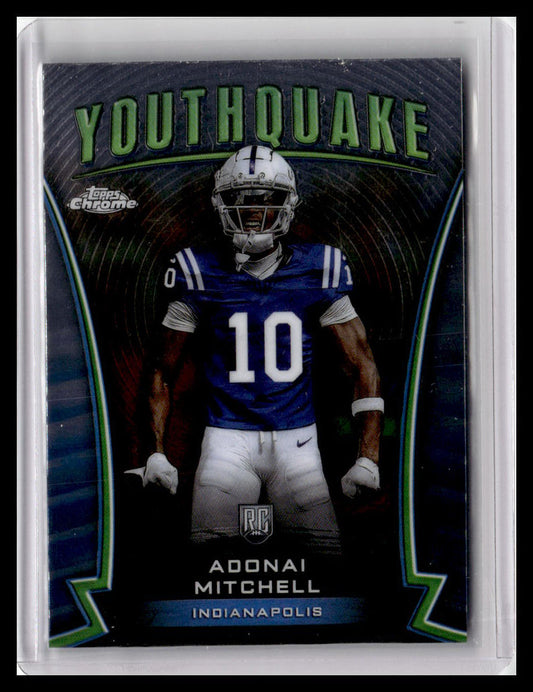 2024 Topps Chrome #Y-15 Adonai Mitchell Youthquake