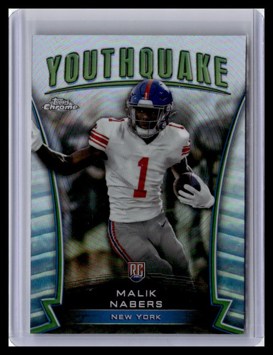 2024 Topps Chrome #Y-5 Malik Nabers Youthquake Refractor