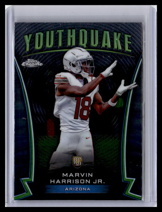 2024 Topps Chrome #Y-4 Marvin Harrison Jr. Youthquake