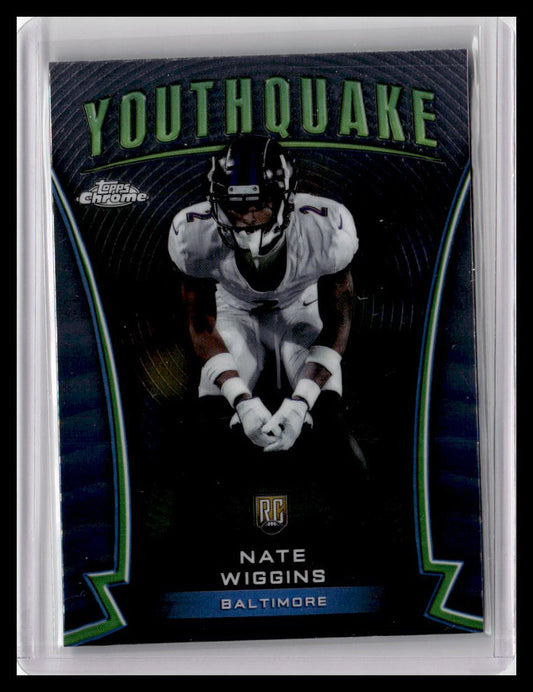 2024 Topps Chrome #Y-12 Nate Wiggins Youthquake