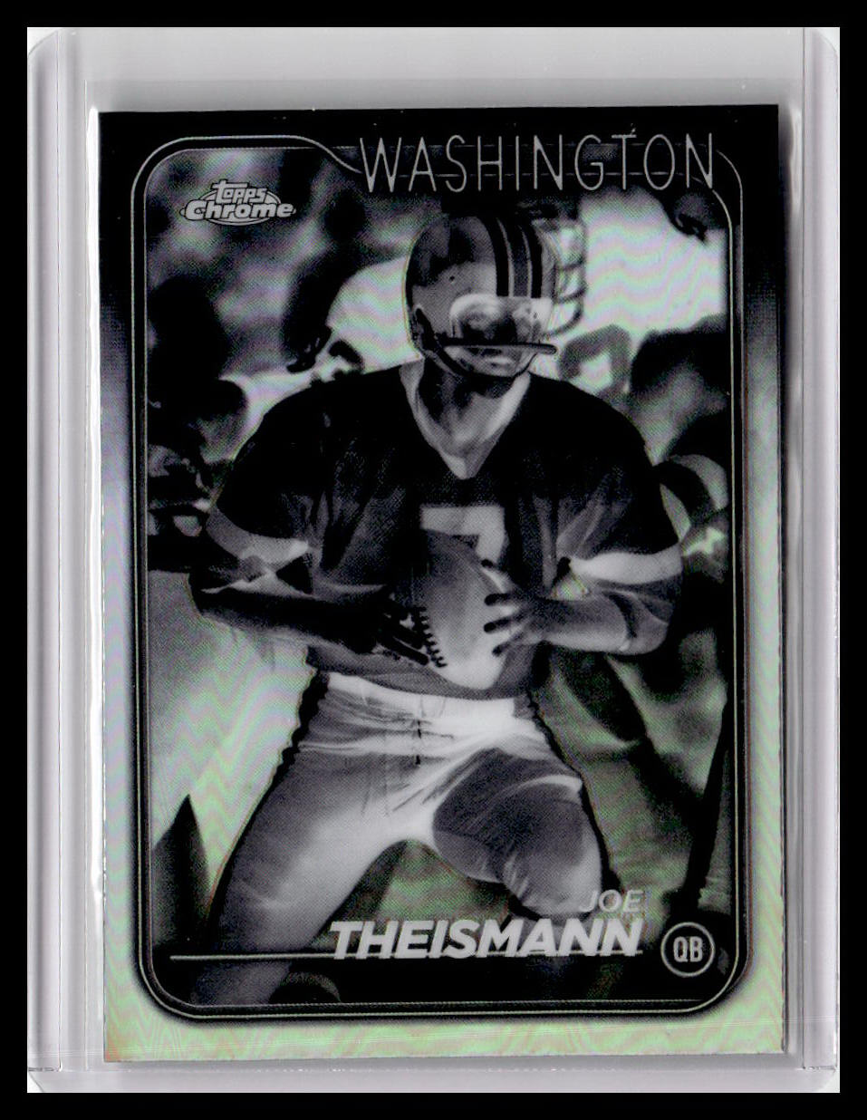 2024 Topps Chrome #196 Joe Theismann Negative Refractor