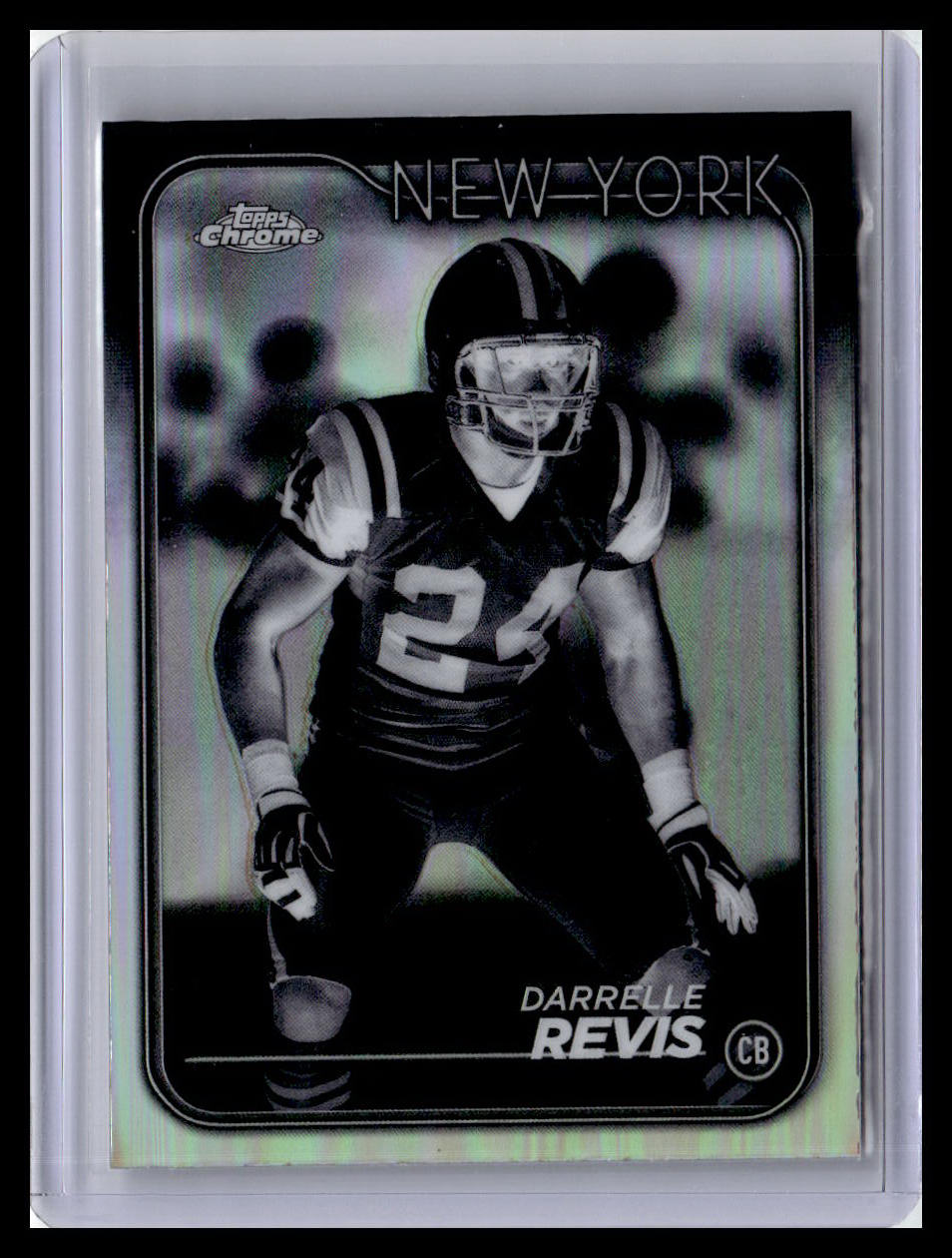 2024 Topps Chrome #146 Darrelle Revis Negative Refractor