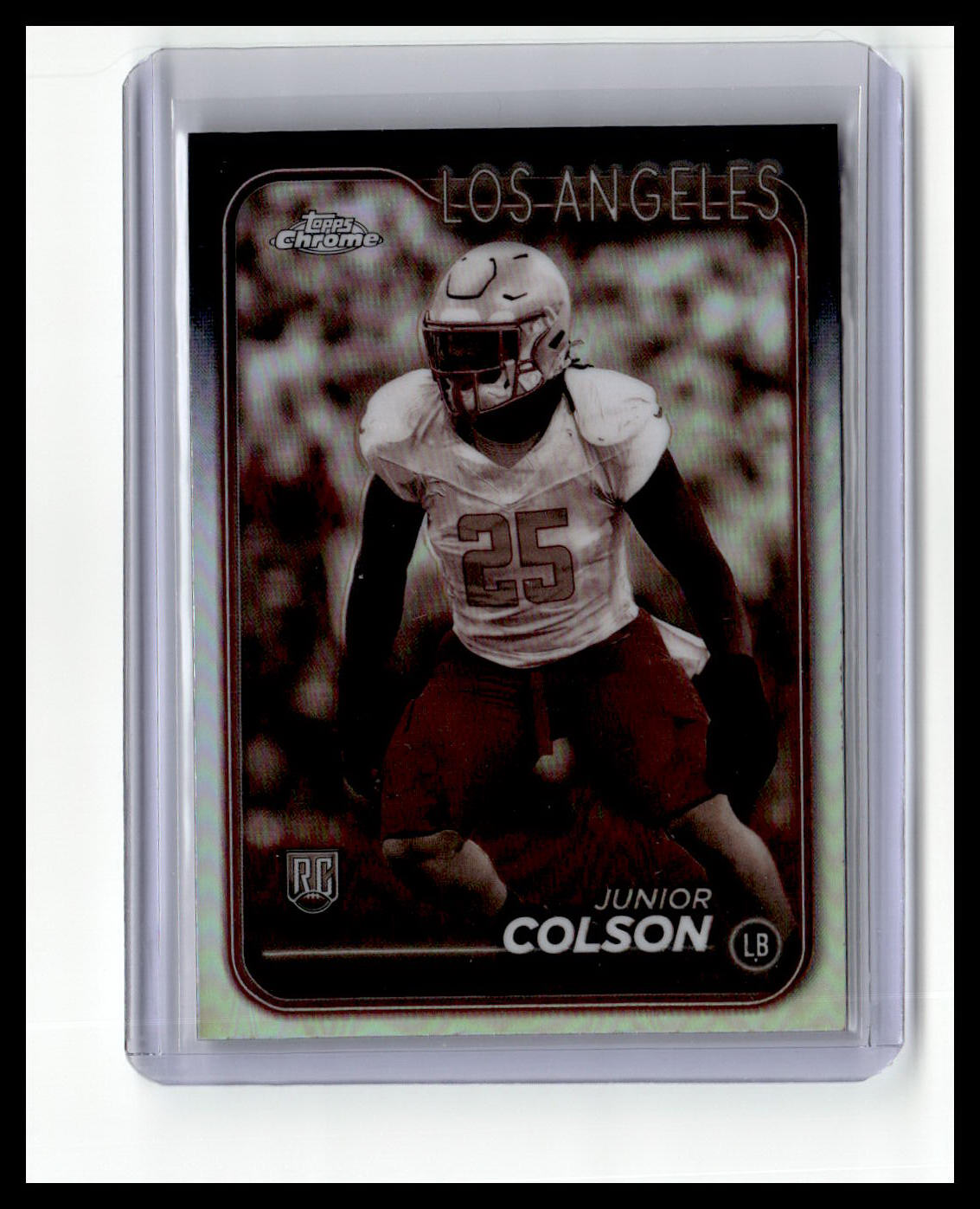 2024 Topps Chrome #291 Junior Colson Sepia Refractor