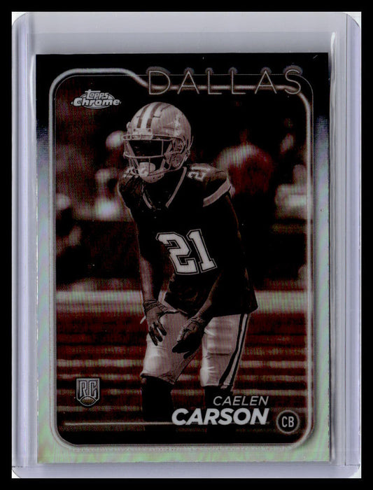 2024 Topps Chrome #276 Caelen Carson Sepia Refractor