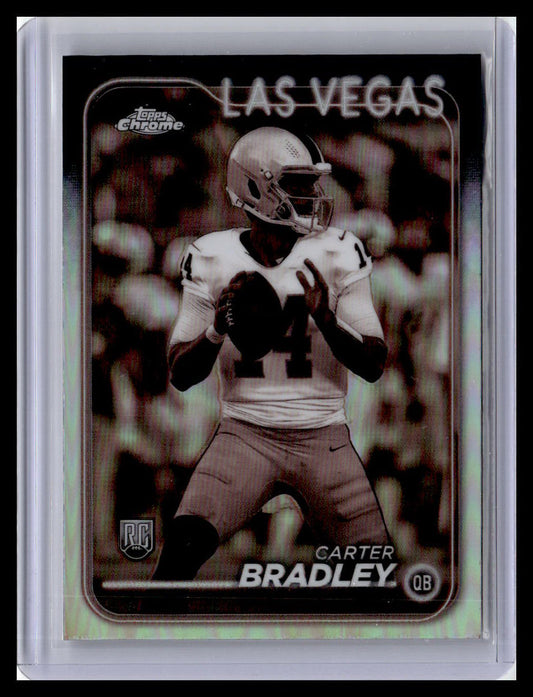 2024 Topps Chrome #272 Carter Bradley Sepia Refractor