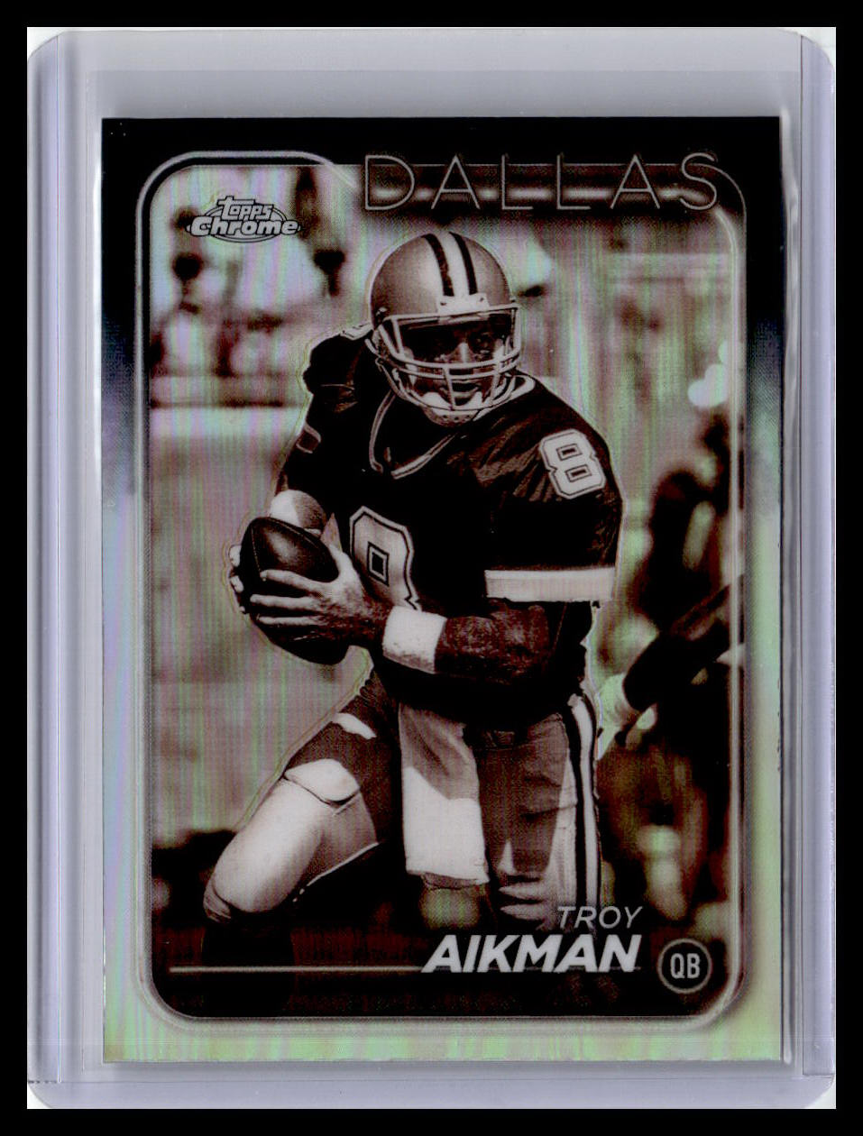 2024 Topps Chrome #37 Troy Aikman Sepia Refractor