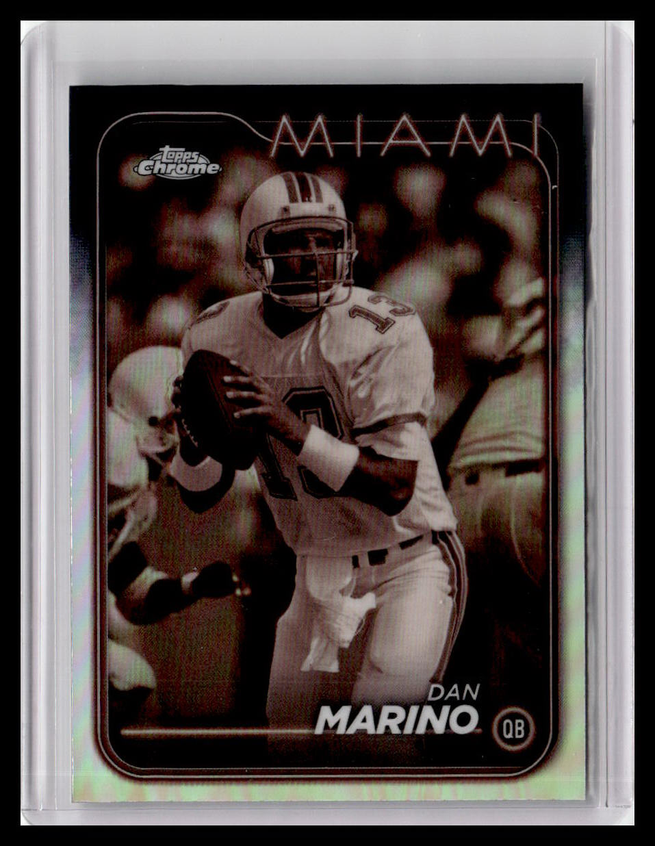 2024 Topps Chrome #106 Dan Marino Sepia Refractor