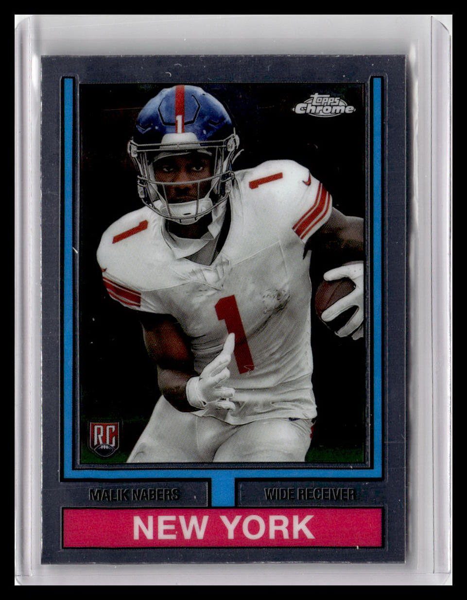 2024 Topps Chrome #74TF-7 Malik Nabers 1974 Topps Football
