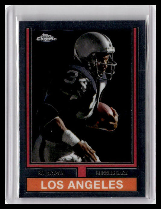 2024 Topps Chrome #74TF-21 Bo Jackson 1974 Topps Football