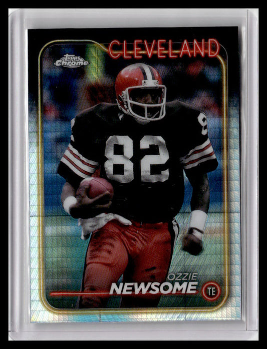 2024 Topps Chrome #31 Ozzie Newsome Prism Refractor