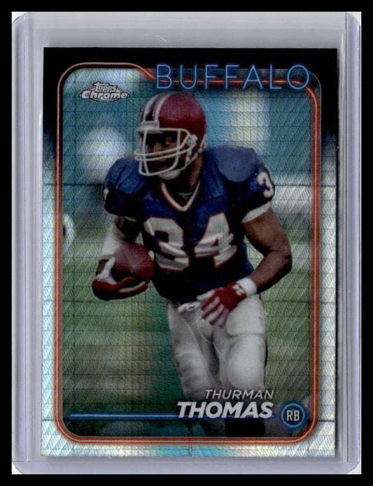 2024 Topps Chrome #9 Thurman Thomas Prism Refractor