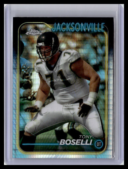 2024 Topps Chrome #92 Tony Boselli Prism Refractor