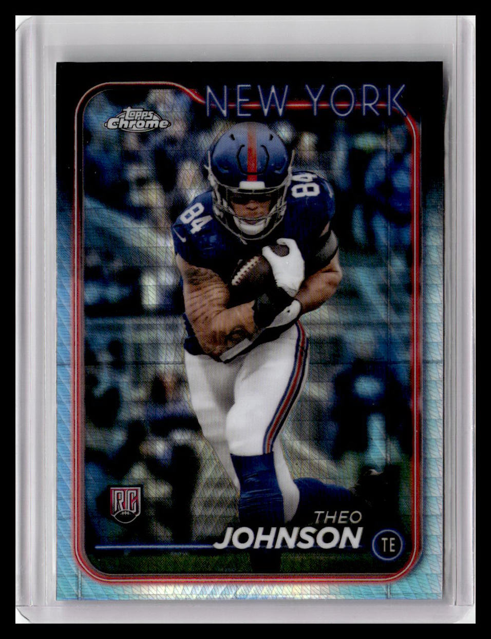 2024 Topps Chrome #257 Theo Johnson Prism Refractor