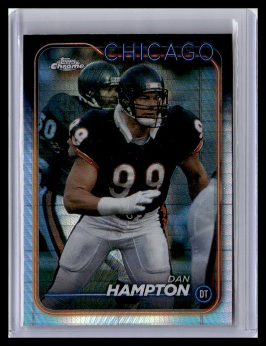 2024 Topps Chrome #22 Dan Hampton Prism Refractor
