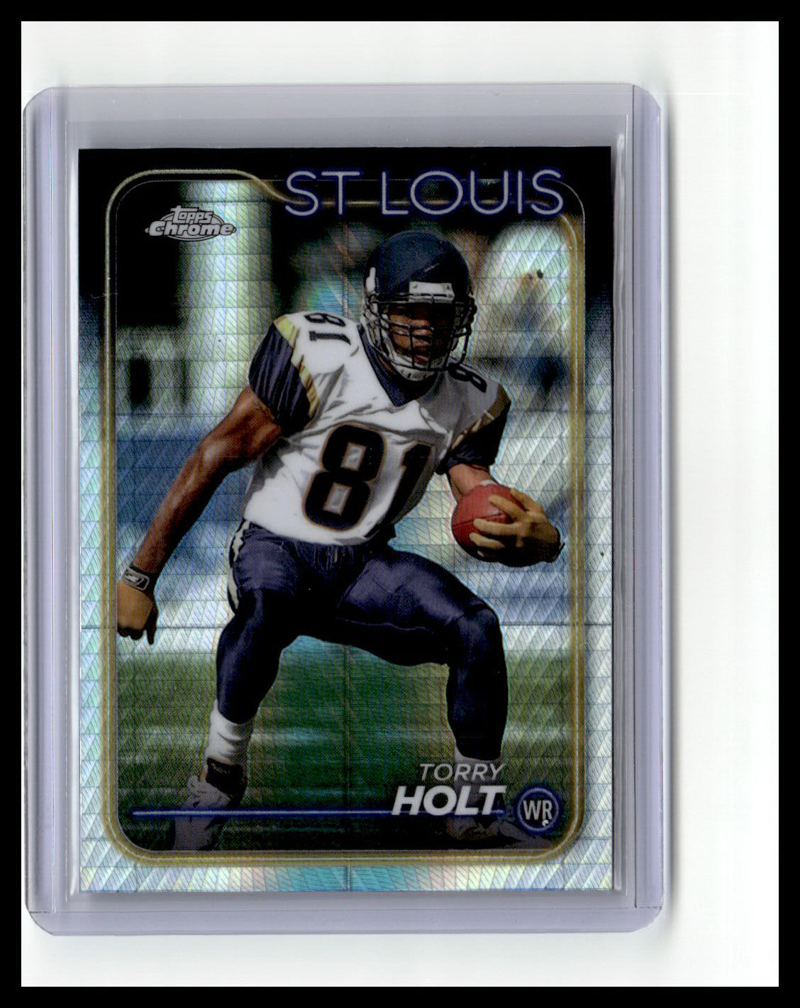 2024 Topps Chrome #102 Torry Holt Prism Refractor