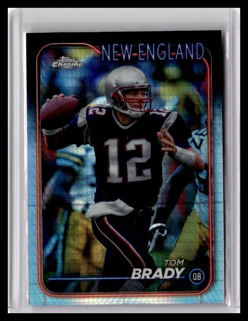 2024 Topps Chrome #120 Tom Brady Prism Refractor