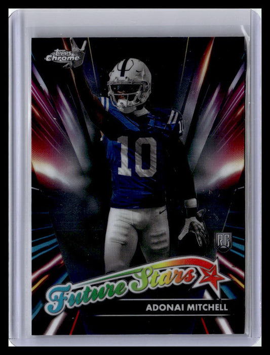 2024 Topps Chrome #FS-25 Adonai Mitchell Future Stars