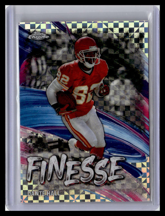 2024 Topps Chrome #F-19 Dante Hall Finesse X-Fractor