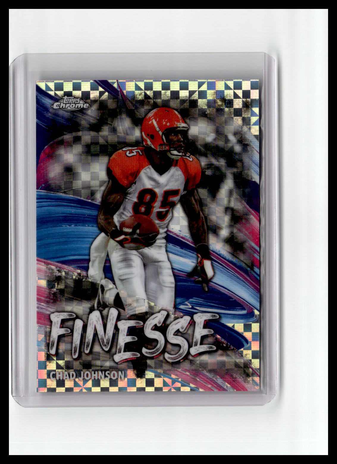 2024 Topps Chrome #F-21 Chad Johnson Finesse X-Fractor