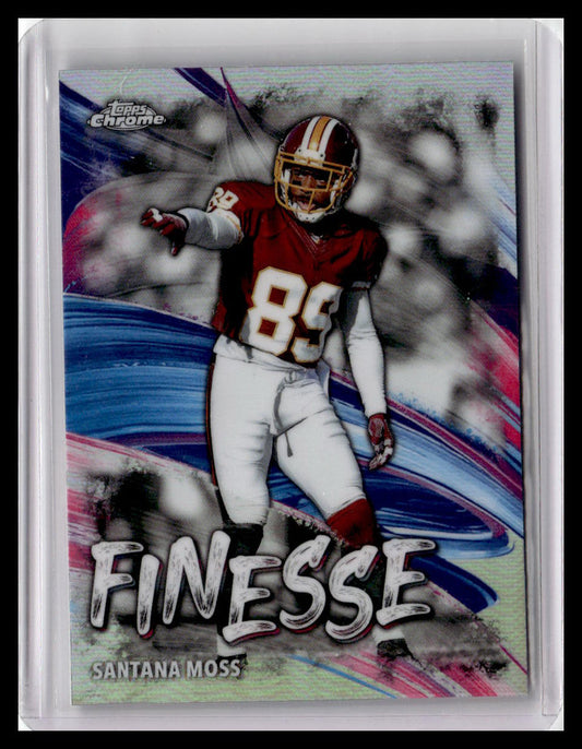 2024 Topps Chrome #F-25 Santana Moss Finesse