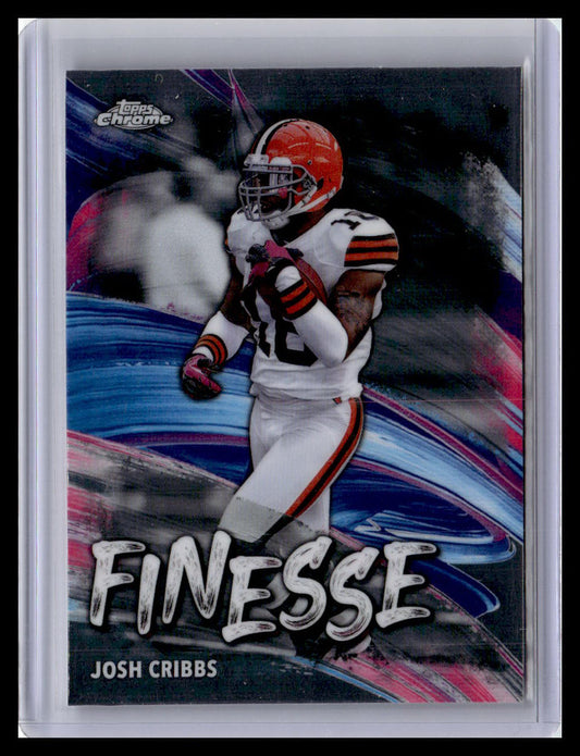 2024 Topps Chrome #F-24 Josh Cribbs Finesse