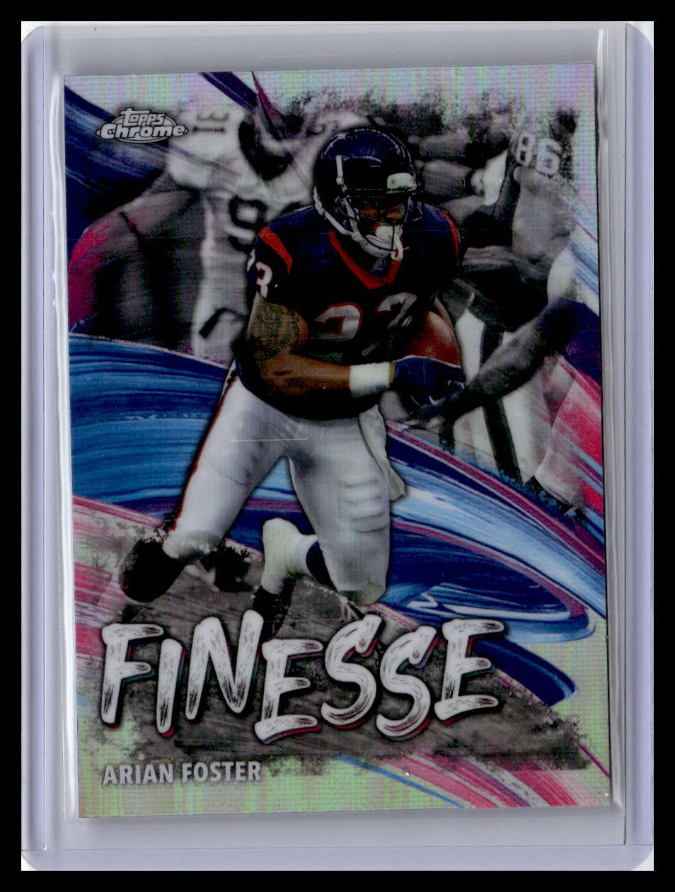 2024 Topps Chrome #F-17 Arian Foster Finesse