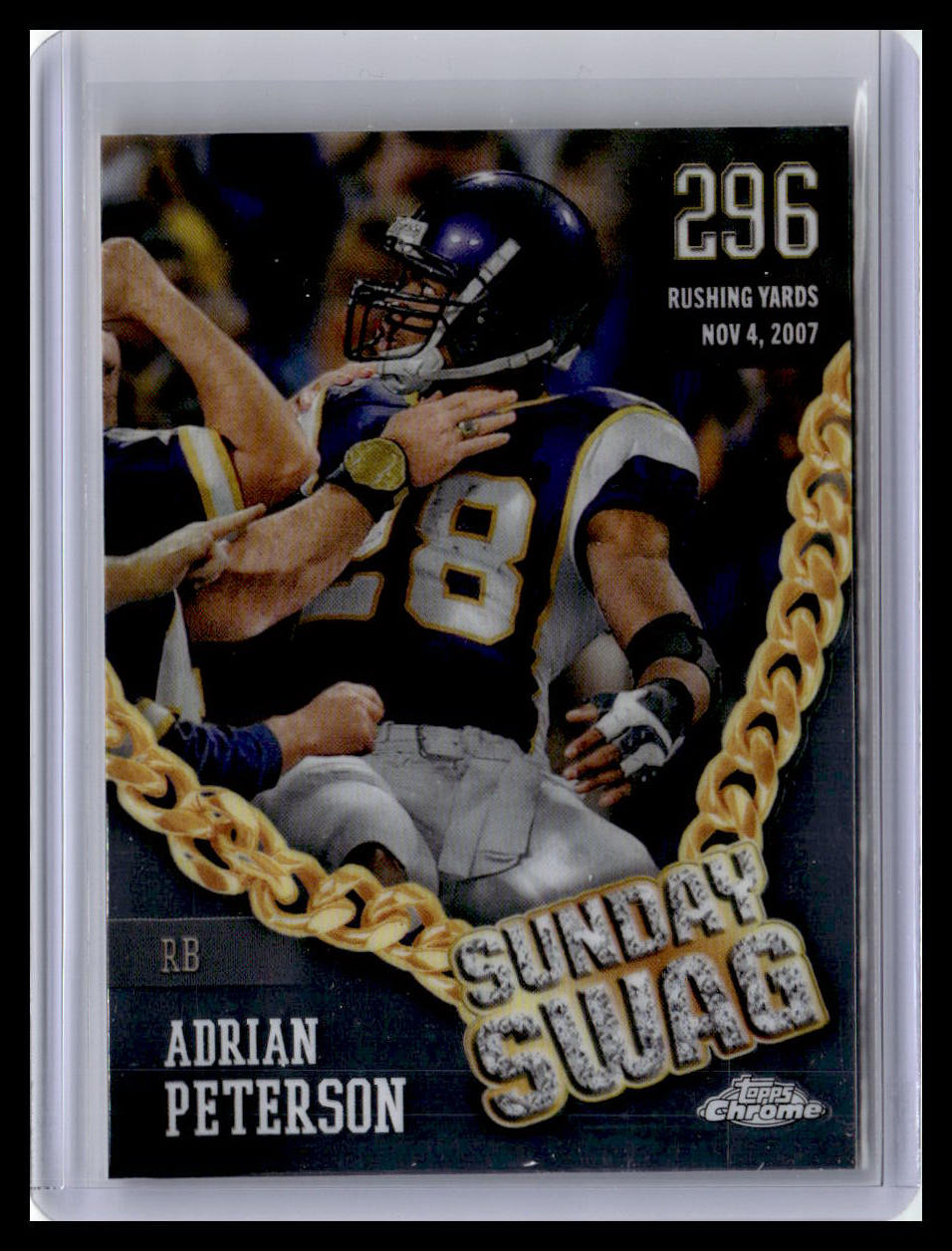 2024 Topps Chrome #SS-2 Adrian Peterson Sunday Swag