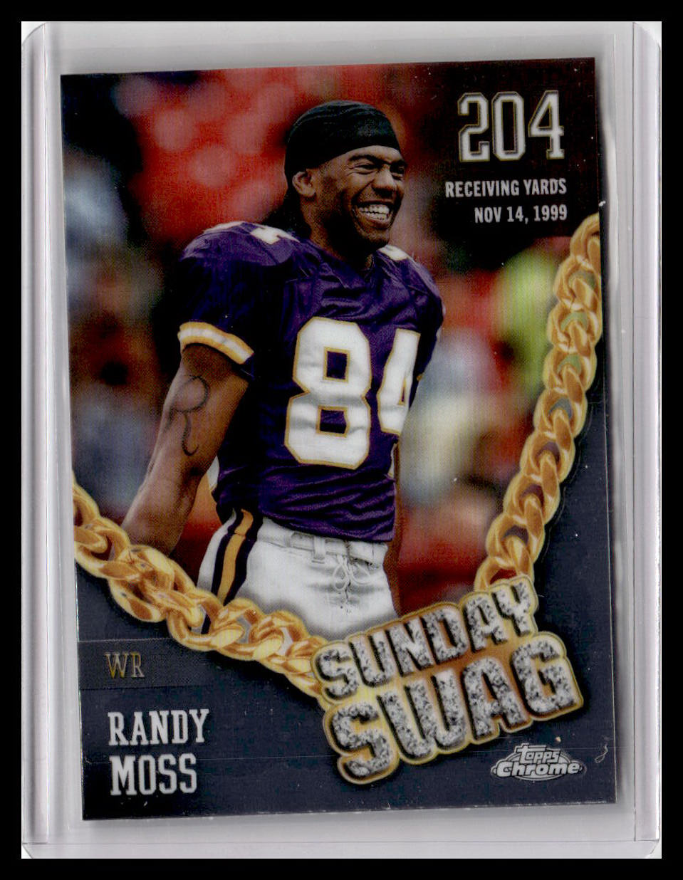 2024 Topps Chrome #SS-11 Randy Moss Sunday Swag