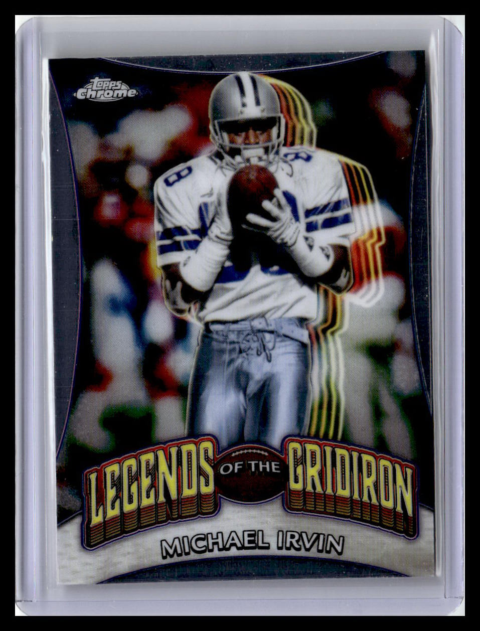 2024 Topps Chrome #LOG-15 Michael Irvin Legends of the Gridiron