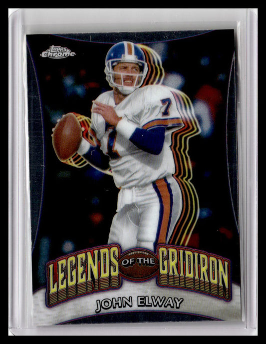 2024 Topps Chrome #LOG-11 John Elway Legends of the Gridiron