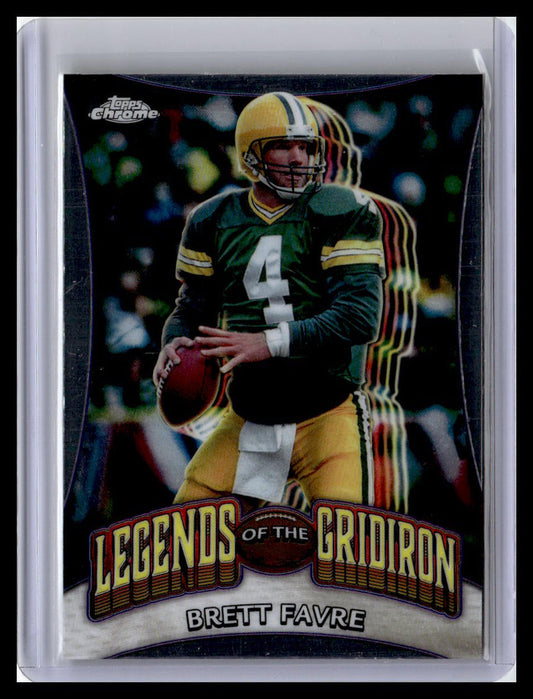 2024 Topps Chrome #LOG-6 Brett Favre Legends of the Gridiron