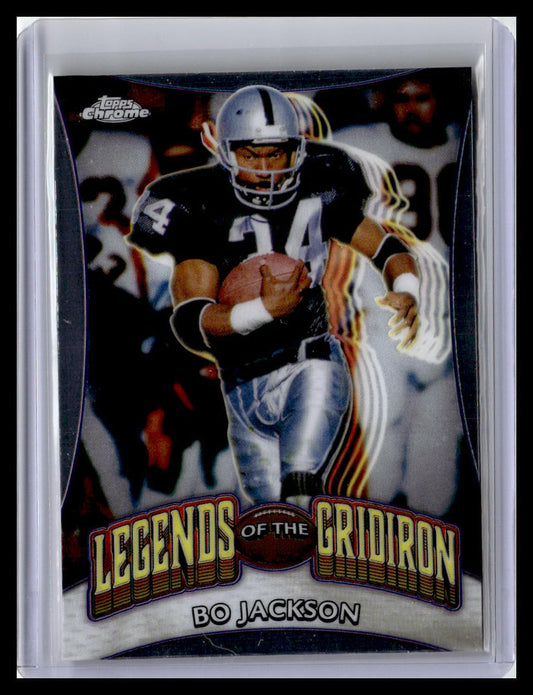 2024 Topps Chrome #LOG-4 Bo Jackson Legends of the Gridiron