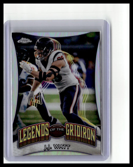 2024 Topps Chrome #LOG-25 J.J. Watt Legends of the Gridiron