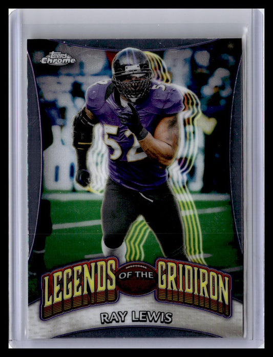 2024 Topps Chrome #LOG-14 Ray Lewis Legends of the Gridiron
