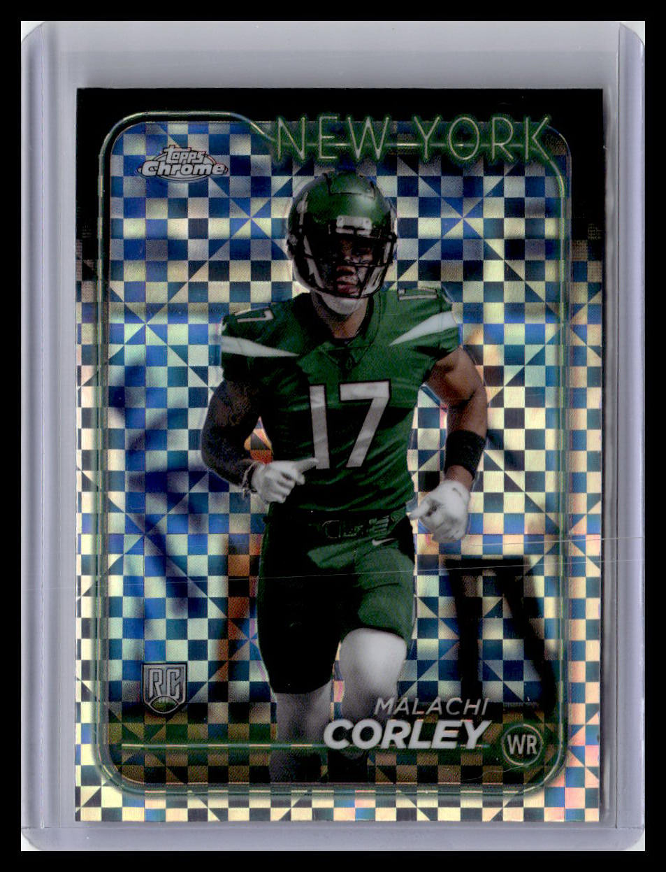 2024 Topps Chrome #224 Malachi Corley X-Fractor