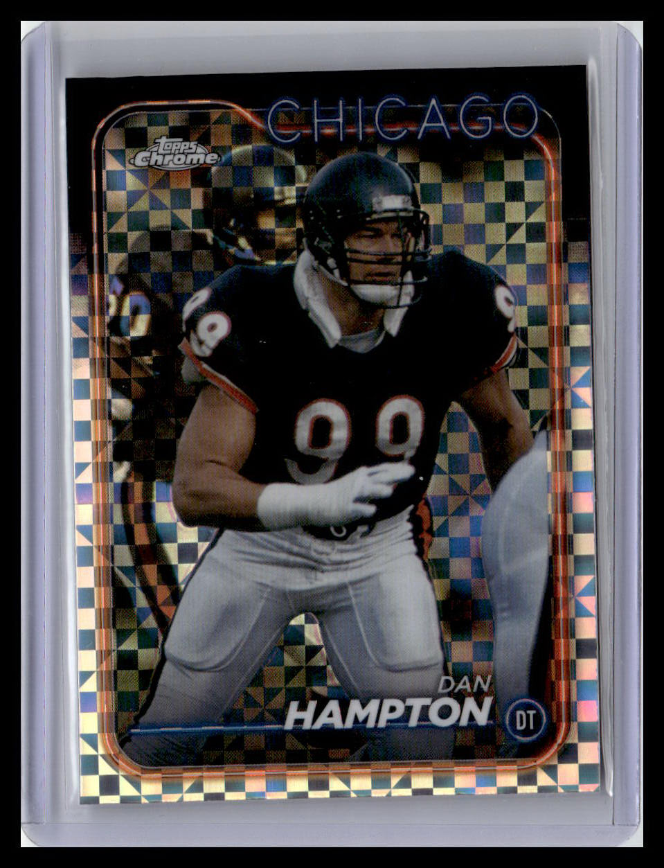 2024 Topps Chrome #22 Dan Hampton X-Fractor