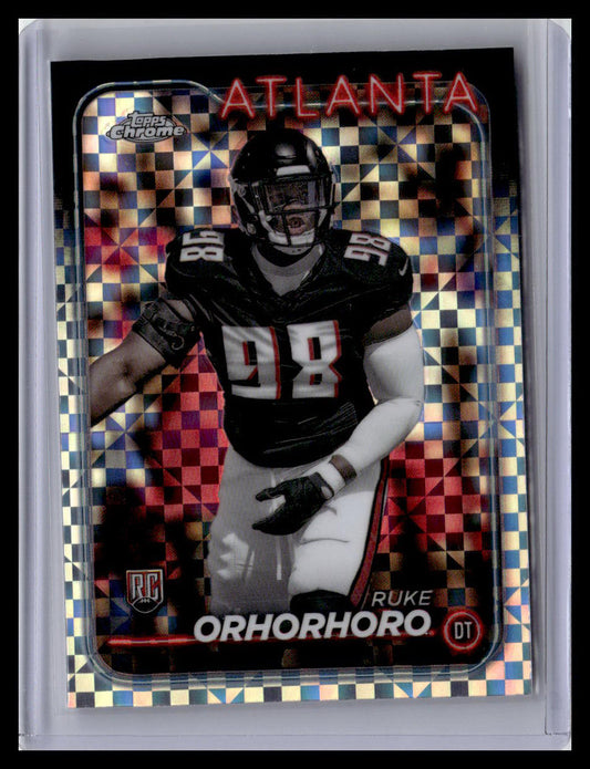 2024 Topps Chrome #279 Ruke Orhorhoro X-Fractor
