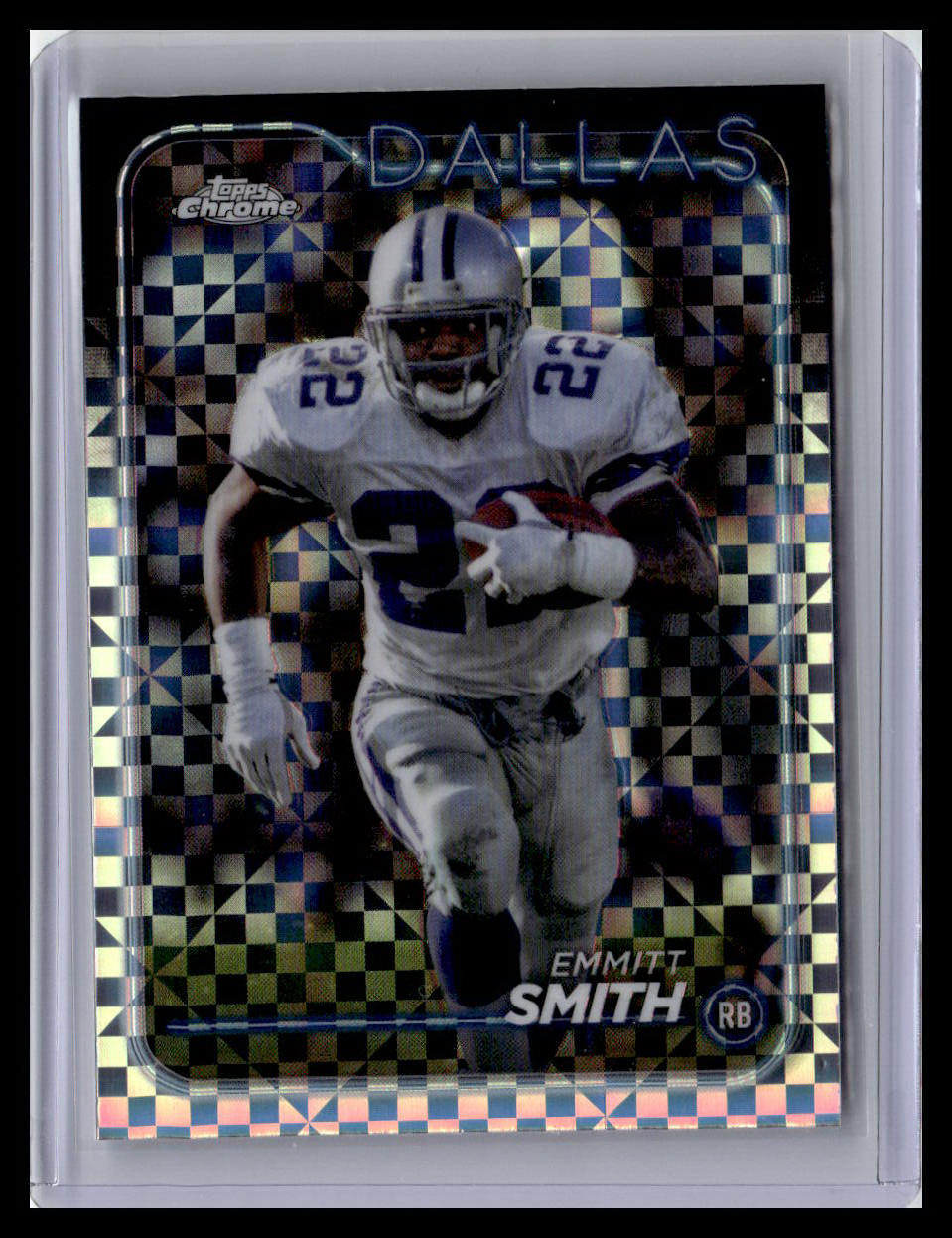 2024 Topps Chrome #38 Emmitt Smith X-Fractor